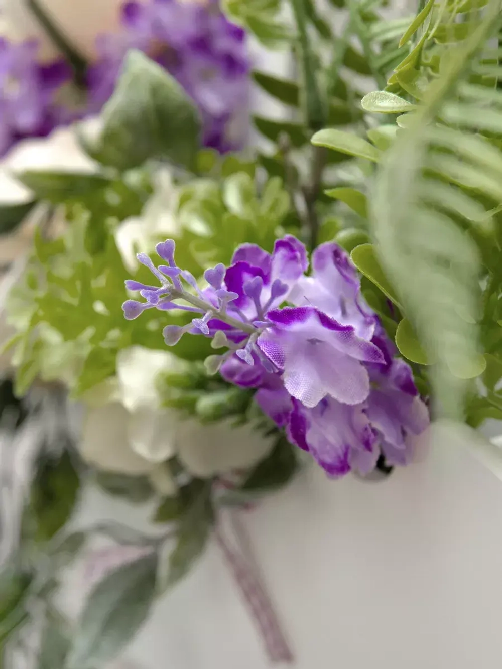 Настенная композиция "Окно с цветами" 46*29 см