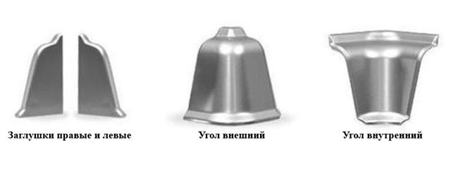 Заглушки к плинтусам 37