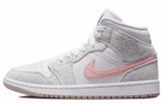 Кроссовки Jordan Air Jordan 1 Mid Se "Light Iron Ore" (Женская размерная сетка)