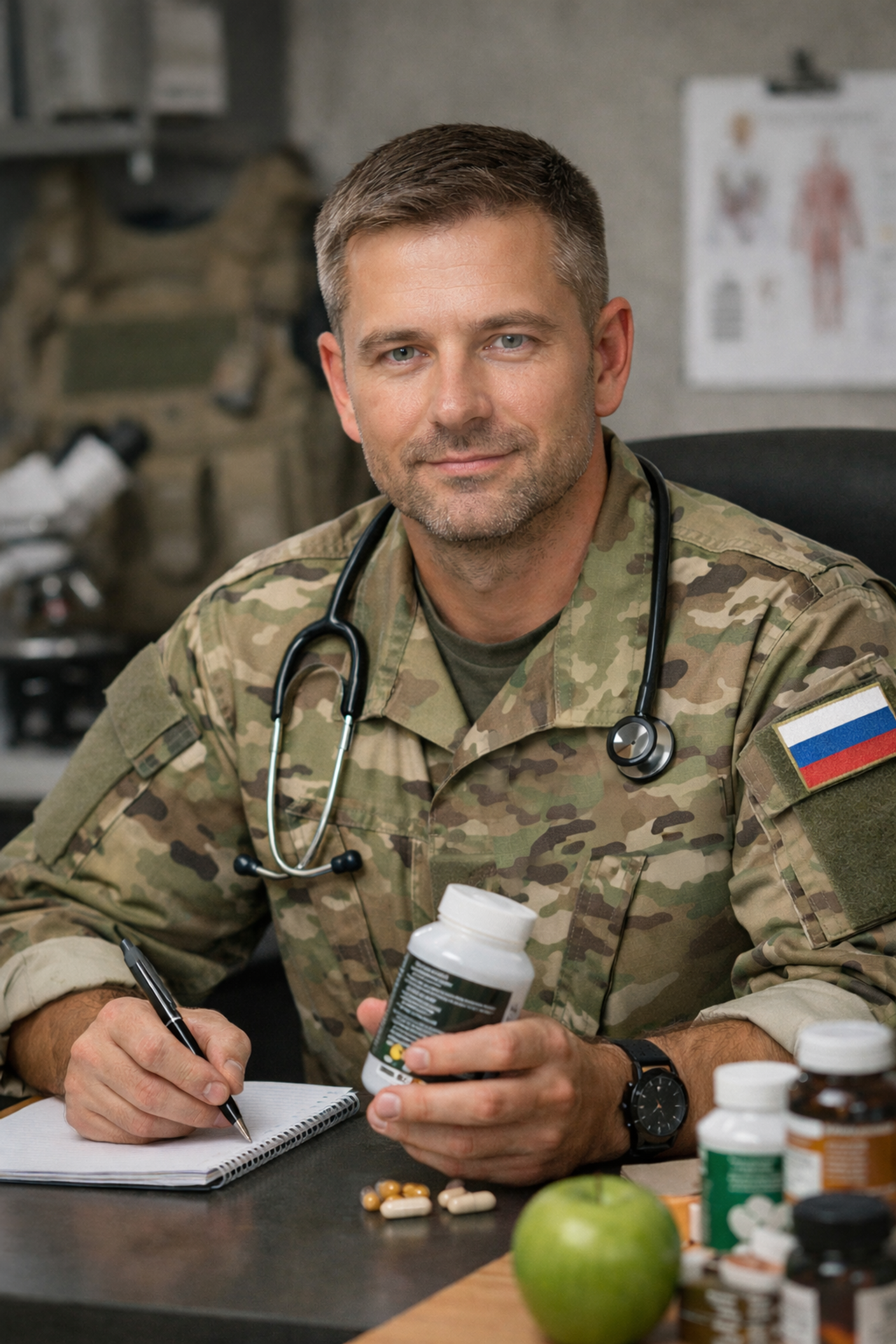 Интервью со специалистом: военный врач-нутрициолог о мужских мультивитаминах