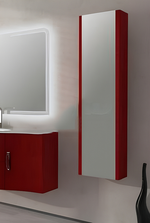 Шкаф пенал Cezares 35 44737 подвесной Rosso