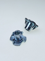 М6 ОЦ.Гайка крыльчатая (врезная) DIN1624 (40 шт.)