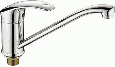 смеситель кухня LEDEME картридж д.40мм с гайкой L4921