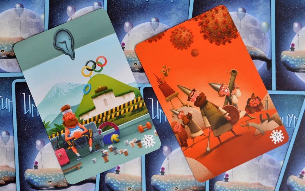 Дополнение для настольной игры Cosmodrome Games Имаджинариум: Это был тяжёлый год