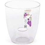 Кашпо для орхидеи 2,5л (диам.160мм)(прозрачный)