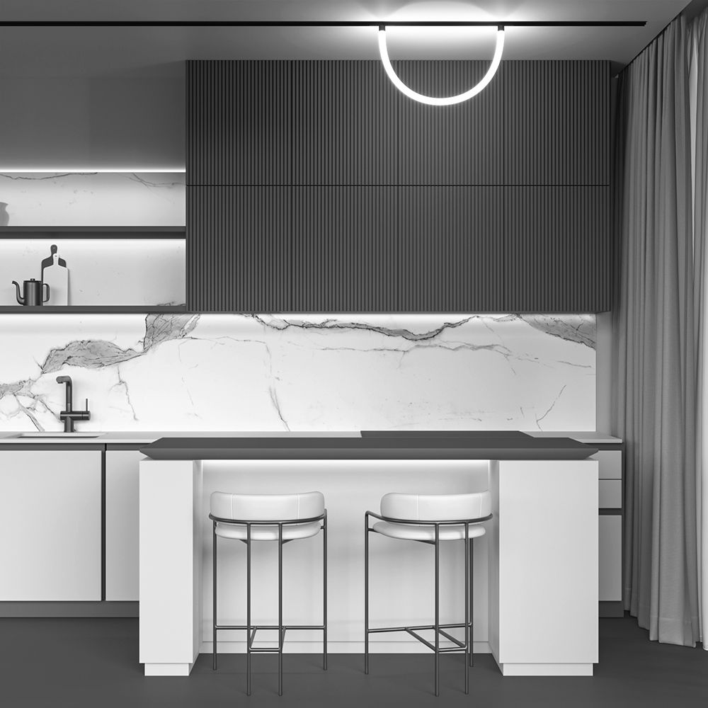 Трековый магнитный светодиодный светильник Maytoni Exility TR101-2-20W3K-B