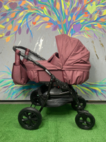 Коляска BERTA 2в1 (Alis) (Be 04 (бордовый))