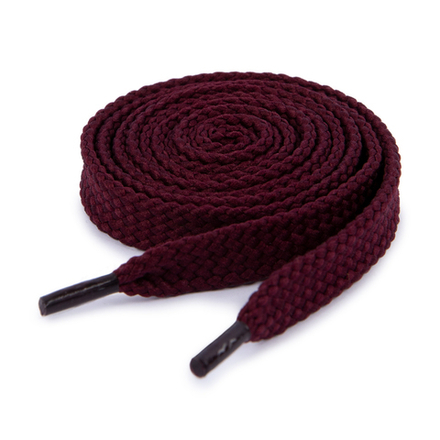 Шнурки для обуви, цв.148 бордо, т.5, 100% полиэфир, 1 пара