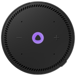 Умная колонка Яндекс Станция Мини с часами - черная