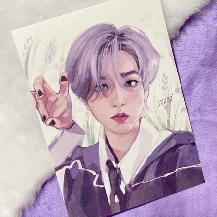 Арт принт / cherryleash / STRAY KIDS / Джисон #2