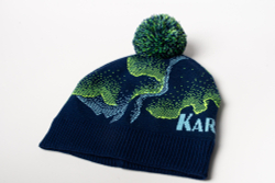 Вязаный комплект «Северное сияние»