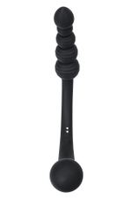 Двусторонний вибратор Black Red by Toyfa черный 35 см