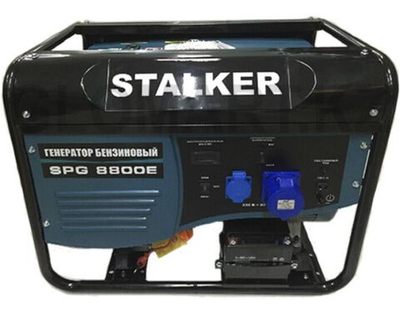 Бензиновый генератор SPG 8800E STALKER