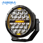 Светодиодные фары Aurora комбинированный белый свет с ДХО белый и янтарный свет