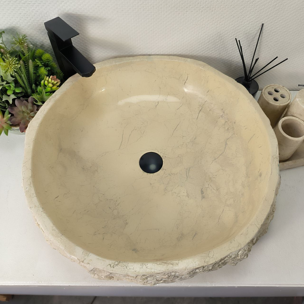 Раковина из мрамора Erozy Cream EM-64948 62*61*15 0878
