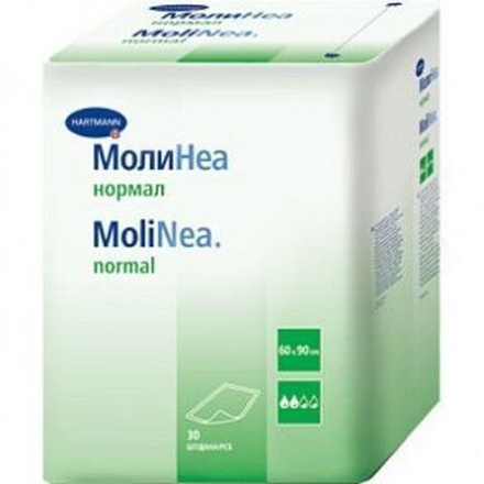 MoliNea normal - МолиНеа нормал - Впитывающие пеленки: типоразмер 60 х 90, 80 г/м2, 30 шт.