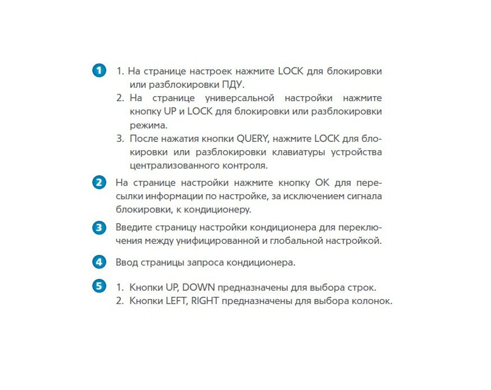 Центральный пульт MDV CCM03/E для внутренних блоков