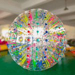 Светящийся зорб «Магический шар» ТПУ, диаметр 2.8 м без сидений