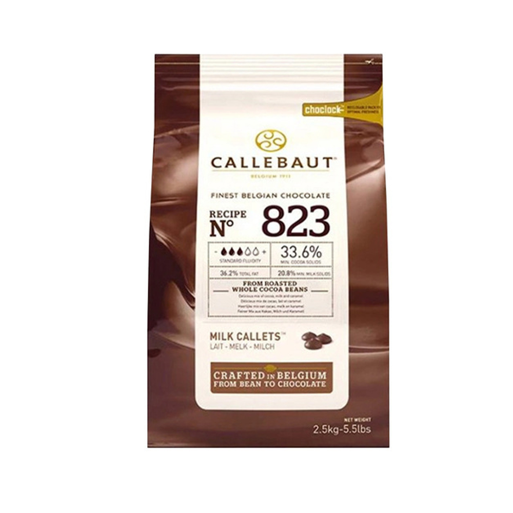 Молочный шоколад 33,6% «Barry-Callebaut» (Швейцария) - 2,5 кг
