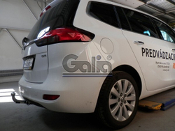 Фаркоп оцинкованный Galia O062C для Opel Zafira Tourer C 2012-(паспорт и сертификат в комплекте)(без электрики)
