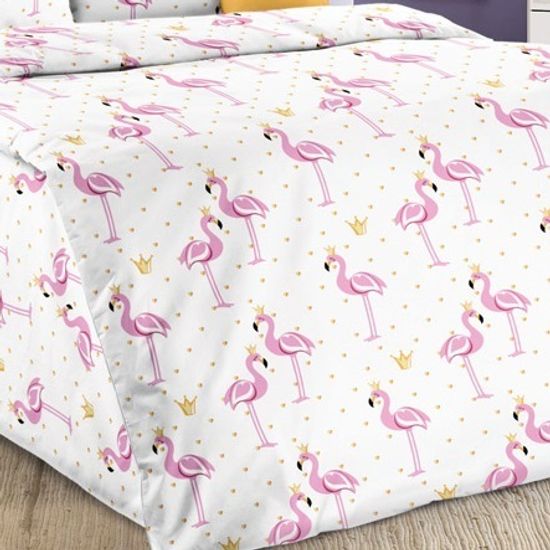 Полуторный комплект детского постельного белья Мир чудес перкаль