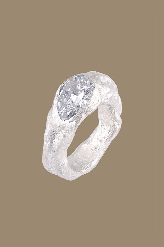 Кольцо WHITE BIG / Puntus