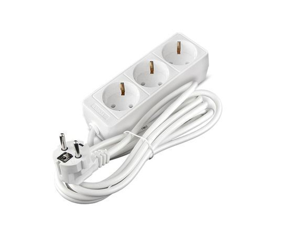 Удлинитель 3х3м с заземл. 16А IP20 3.5кВт ПВС Союз 481S-6303