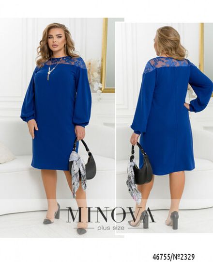 Платье 2329-электрик Minova Фото 1