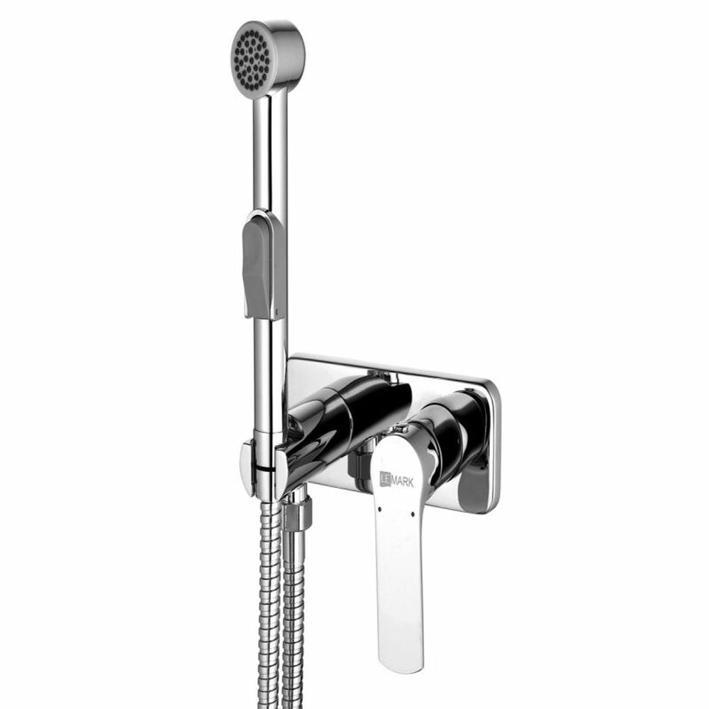 LM1519C плюс Грейс Смеситель с гигиеническим душем, встраиваемый, хром (318R)