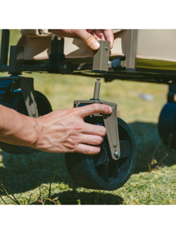 Тележка туристическая Naturehike Light 88х46х93 см, 100 л, коричневая