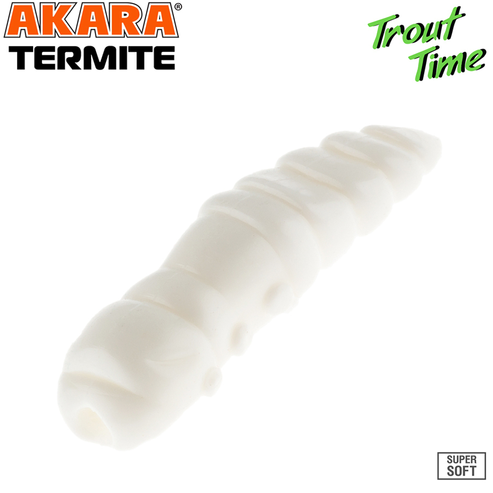 Силиконовая приманка Akara Trout Time TERMITE 1,5 Shrimp 02T (10 шт.)