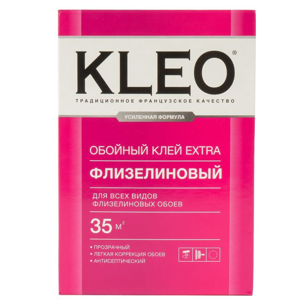 Клей обойный KLEO EXTRA для флизелиновых обоев, 240гр