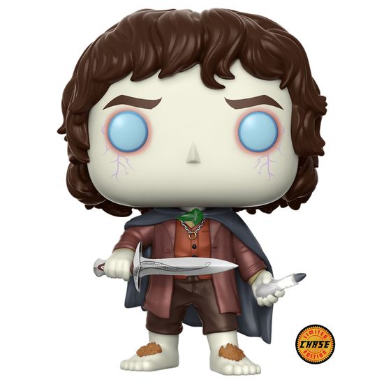 Фигурка Funko POP! Movies LOTR/Hobbit Frodo Baggins w/Chase (444) 13551 / Фигурка Фанко ПОП! по мотивам вселенной "Властелин колец", Фродо ЧЕЙЗ