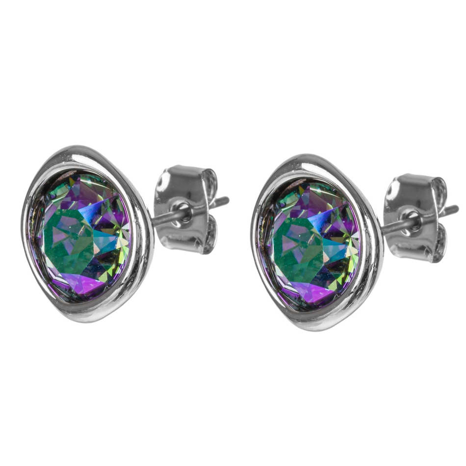 Серьги пусеты Fiore Luna Paradise Shine A1909.24 BL/S