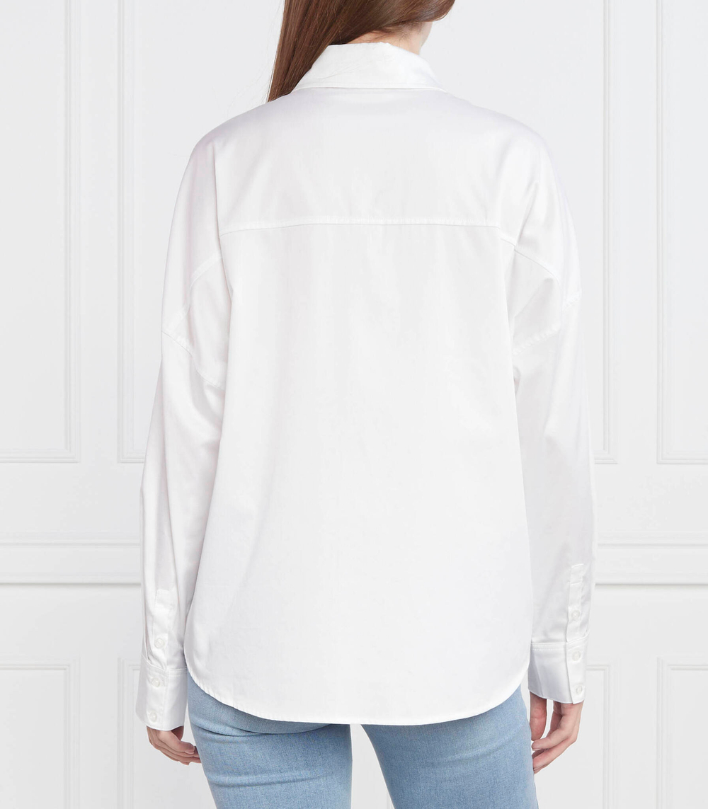 рубашка laney GUESS - белый(W3RH57 WAF10)