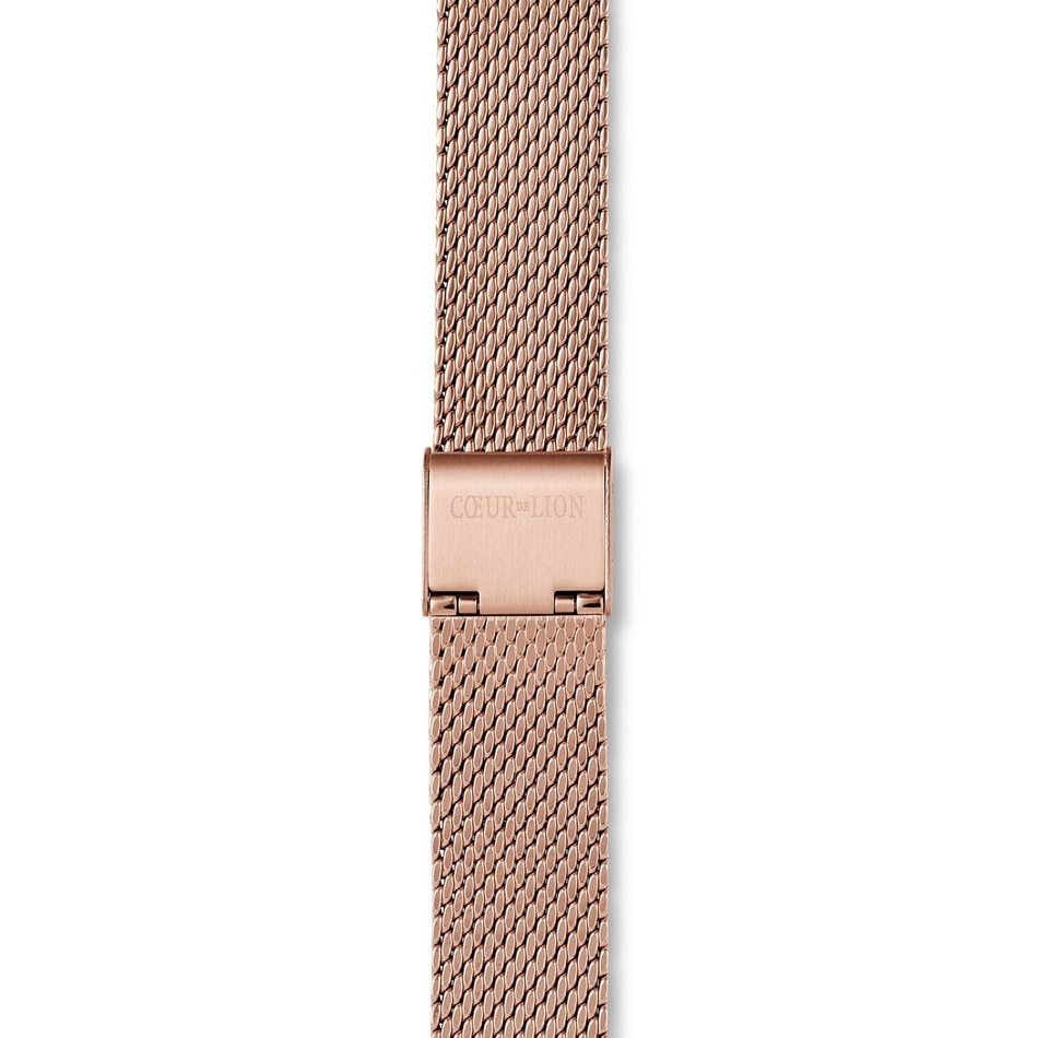Комплект Coeur de Lion часы и браслет Mocha Rose Gold 7621/53-1636 цвет розовый, золотой