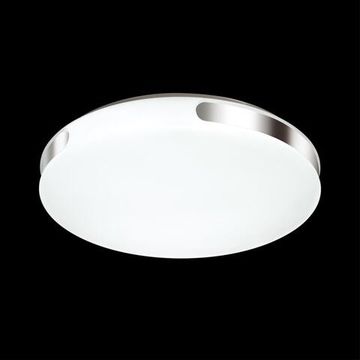 3040/DL PALE SN 000 Светильник пластик/белый/хром LED 48Вт 4000К D400 IP43 VALE
