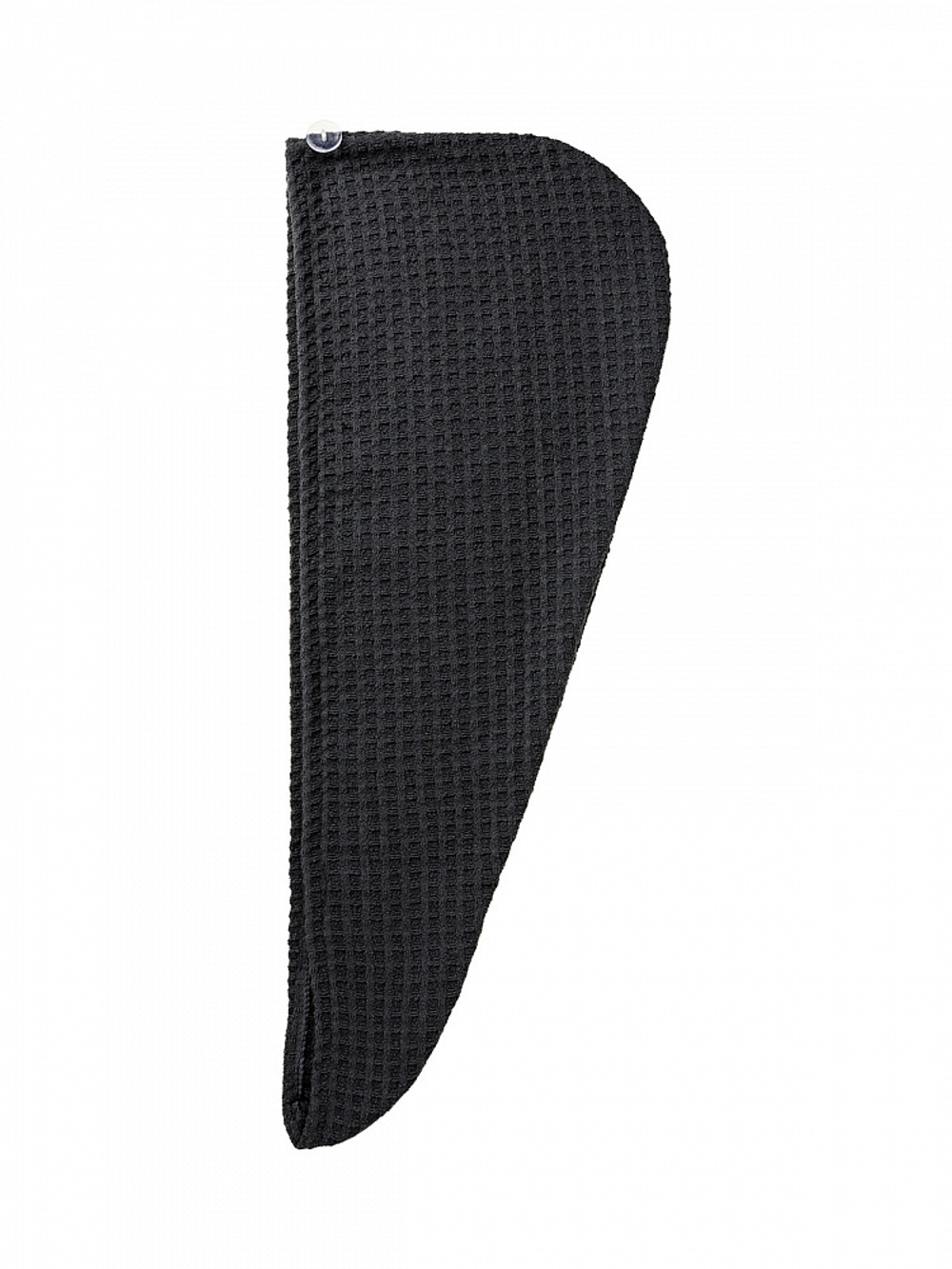 Тюрбан - повязка для сушки волос DeNASTIA МФ 80%пэ 20%па 25x65 вафля серый