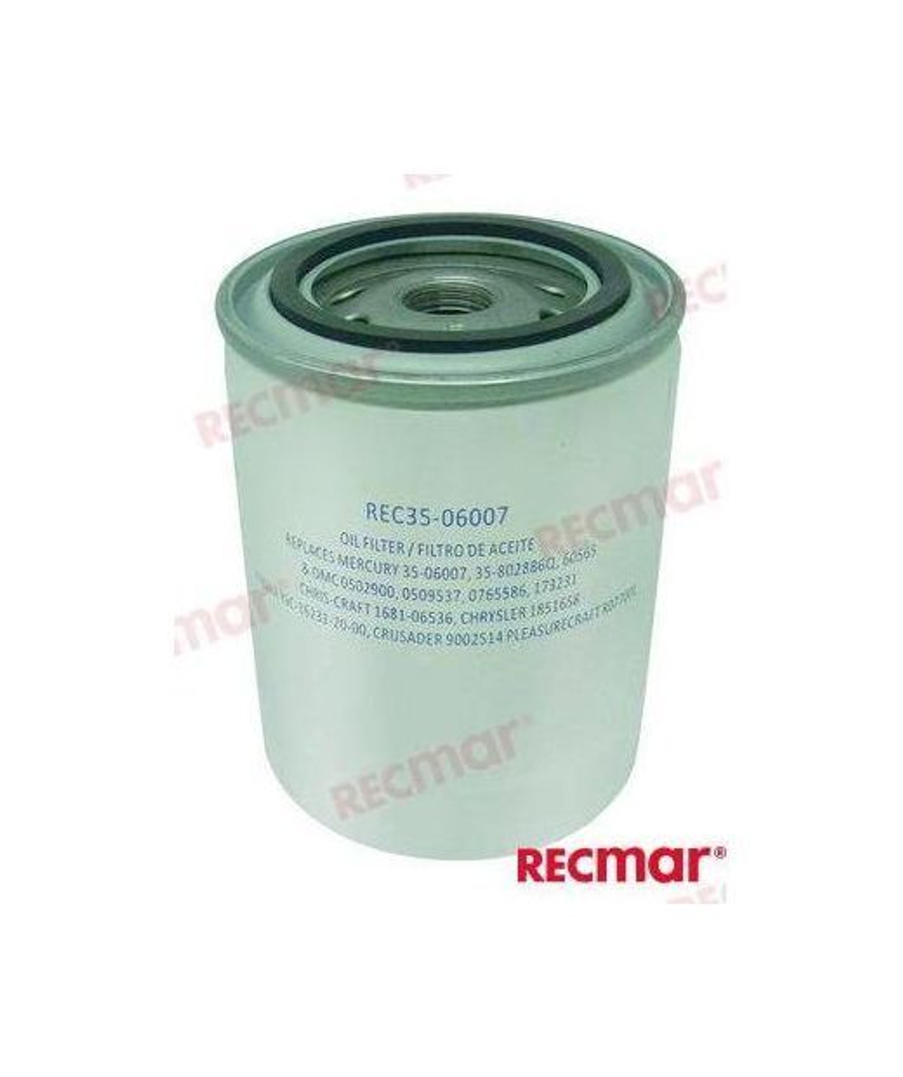 Фильтр маслянный Volvo Penta 5.0\5.8, Recmar