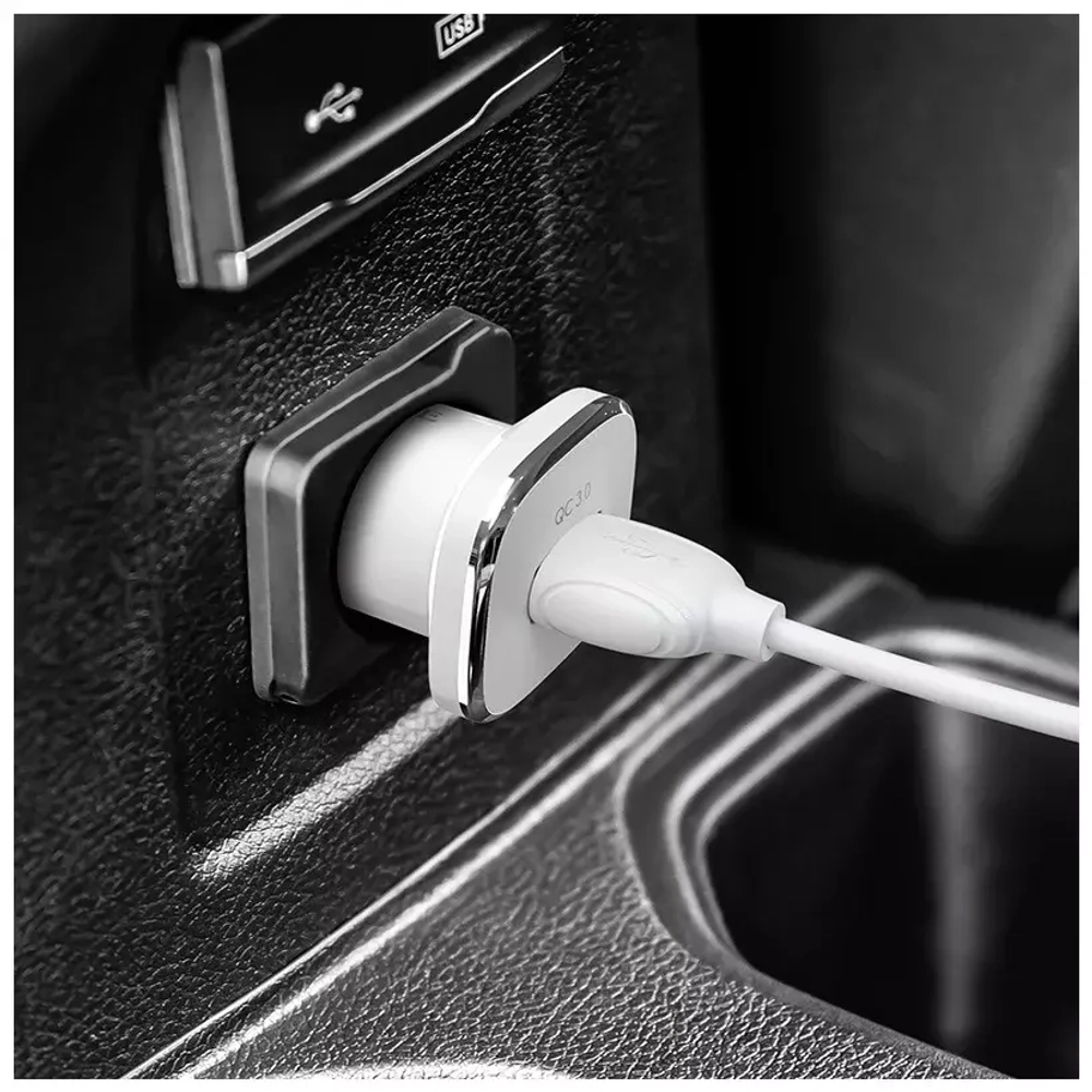 АЗУ с кабелем Type-C 1USB 3.0A BZ12A Borofone white