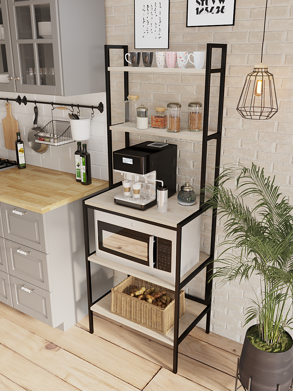 Стеллаж для ванной и стиральной машины