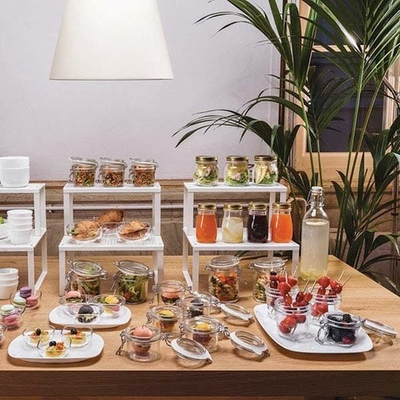 Бутылка «Кватро Стаджони»;стекло;200мл;D=70,H=117мм;прозр. (Цвет: прозрачный)