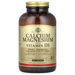 Solgar, Кальций и магний с витамином D3, 300 таблеток