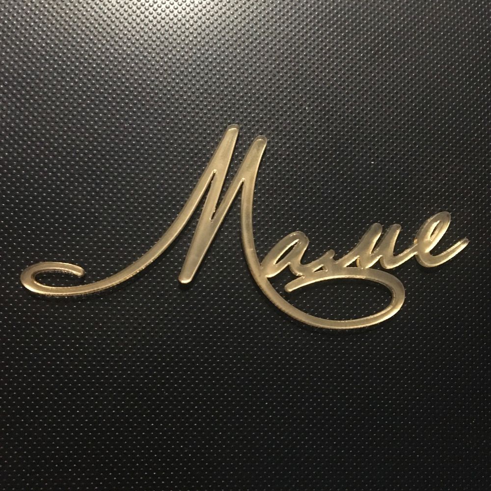 Бенто-топпер Маме золото