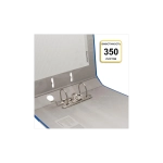 Регистратор 50мм б/в Silwerhof /смен.иф.окно/ синий 355020-02