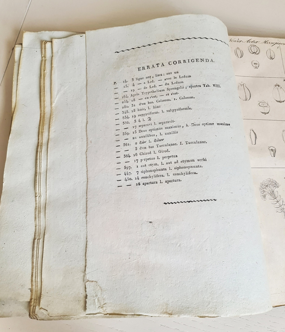 "Memoires de la societe imperiale des naturalistes de Moscou T. 1, 3, 5 (Воспоминания Московского Императорского Общества естествоиспытателей)". 1817 г.