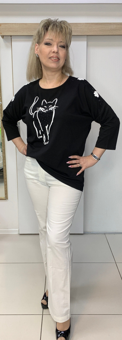 Классические белые немецкие брюки