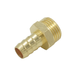 OPT-74012HHM Штуцер пневматический ёлочка, внешняя резьба 1/2", 12 мм