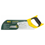 Ножовка по фанере с запилом, черно-желтая ручка, 350 мм, 12 TPI FIT 41284