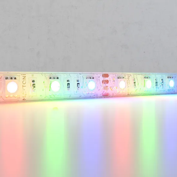 Светодиодная лента 12В 5050 14,4Вт/м Цветная (RGB) 5м IP65 Led Strip 10135